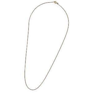 Collier Chaîne Or 375 Maille Cheval 1mm 50cm