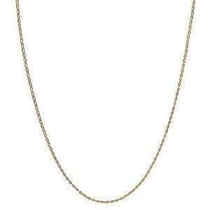 Collier Chaîne Or 375 Maille Cheval 1mm 45cm