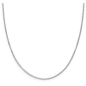 Collier Chaîne Argent 925 Maille Gourmette 1.4mm 45cm