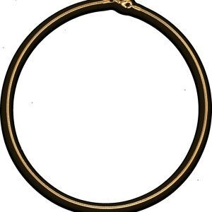 Collier Plaqué Or Maille Omega 1.6mm 40cm