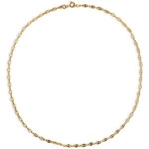 Collier Plaqué Or Maille Marine 3.5*4.5mm 45cm