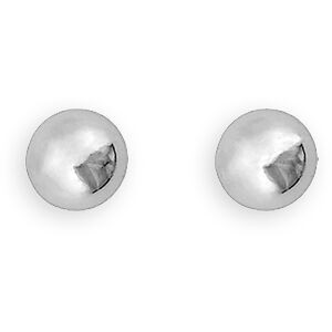 Boucles D'oreilles Argent 925 Boule 6mm