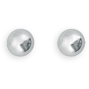 Boucles D'oreilles Argent 925 Boule 4mm