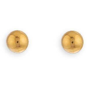 Boucles D'oreilles Or 750 Boule 3mm