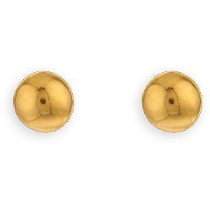 Boucles D'oreilles Or 750 Boule 4mm