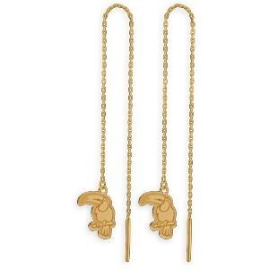 Boucles D'oreilles Or 750 Guyannaise 100m Toucan  8*11mm