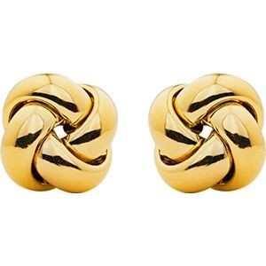 Boucles D'oreilles Or 375 Nœud 25mm