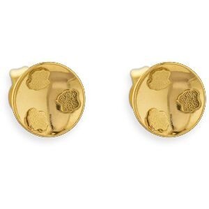 Boucles D'oreilles Or 750 Batée 7.5mm