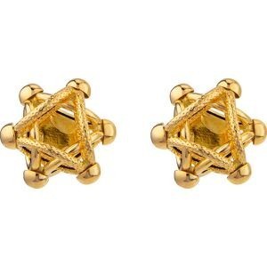 Boucles D'oreilles Or 750 Cyclone 12mm