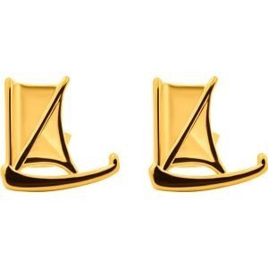 Boucles D'oreilles Plaqué Or Yole 10.5*10mm