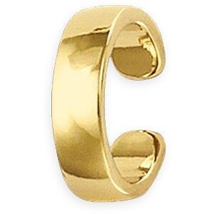 Bague D'oreille Plaqué Or 10mm Ouverture 2mm
