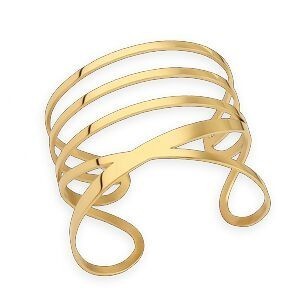 Manchette Acier Jaune 60mm Motif 44mm