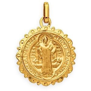 Médaille Or 750 Saint Benoit 17*24mm Avec Bélière