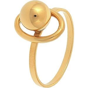 Bague Or 375 Boule 7mm Taille 56