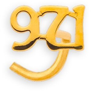 Piercing Nez Or 750 8mm Tige Courbée 971 4*2mm