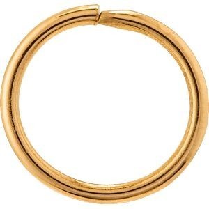 Piercing Nez Or 750 Créole 10mm Tube 1mm