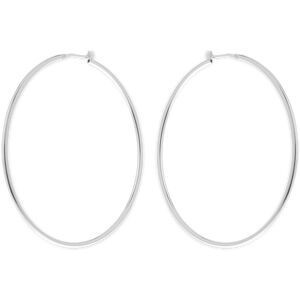 Créoles Argent 925 70mm Tube 2mm