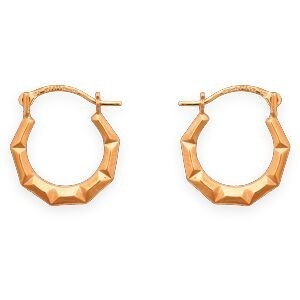 Créoles Or 375 Fantaisie