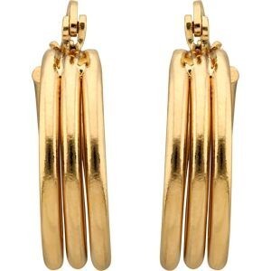 Créoles Plaqué Or 20mm Tube 6mm