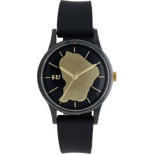 Montre G97 Guyane & Toucan Bracelet Noir et Cadran Noir