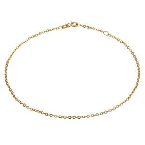 CHAINE DE CHEVILLE FORCAT CLAIR MIROIR ALLEGE 25CM