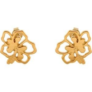 Boucles d’oreilles hibiscus