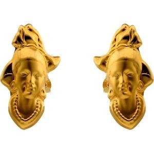 Boucles d’oreilles Tête Antillaise