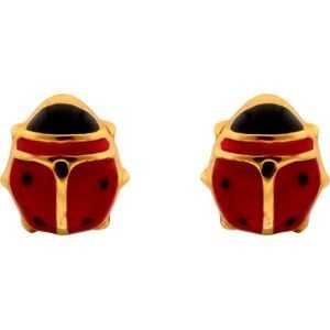Boucles d’oreilles Coccinelle