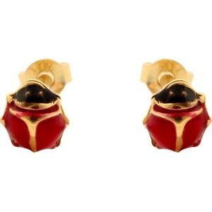 Boucles d’oreilles coccinelles 