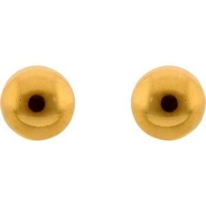 Boucles d’oreilles demi-boules 6 mm