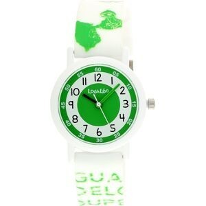 Montre enfant lou&leo carte guadeloupe verte