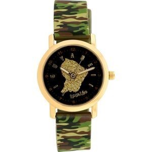 Montre enfant lou&leo guyane glitter dore