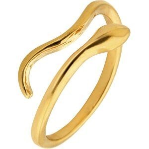BAGUE DE PIED PLAQUE OR SERPENT